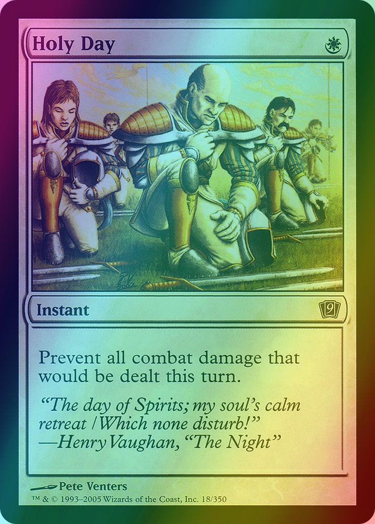 Holy Day [18x] [Ninth Edition] [Foil]