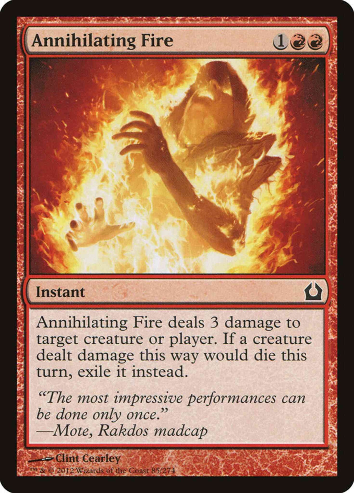 Annihilating Fire [85] [Return To Ravnica] [Non-Foil]