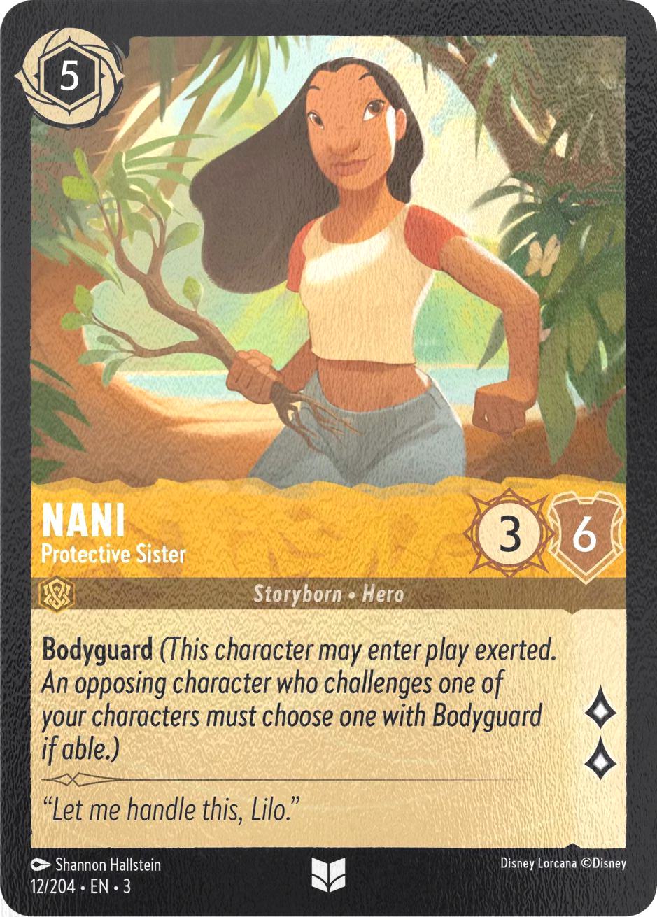 Nani - Protective Sister - 12/204 [Into the Inklands] [Cold Foil]