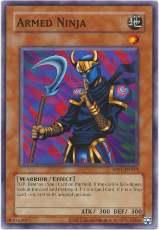 Armed Ninja - 2020 Date Reprint - RP01-EN013 - Common - Unlimited