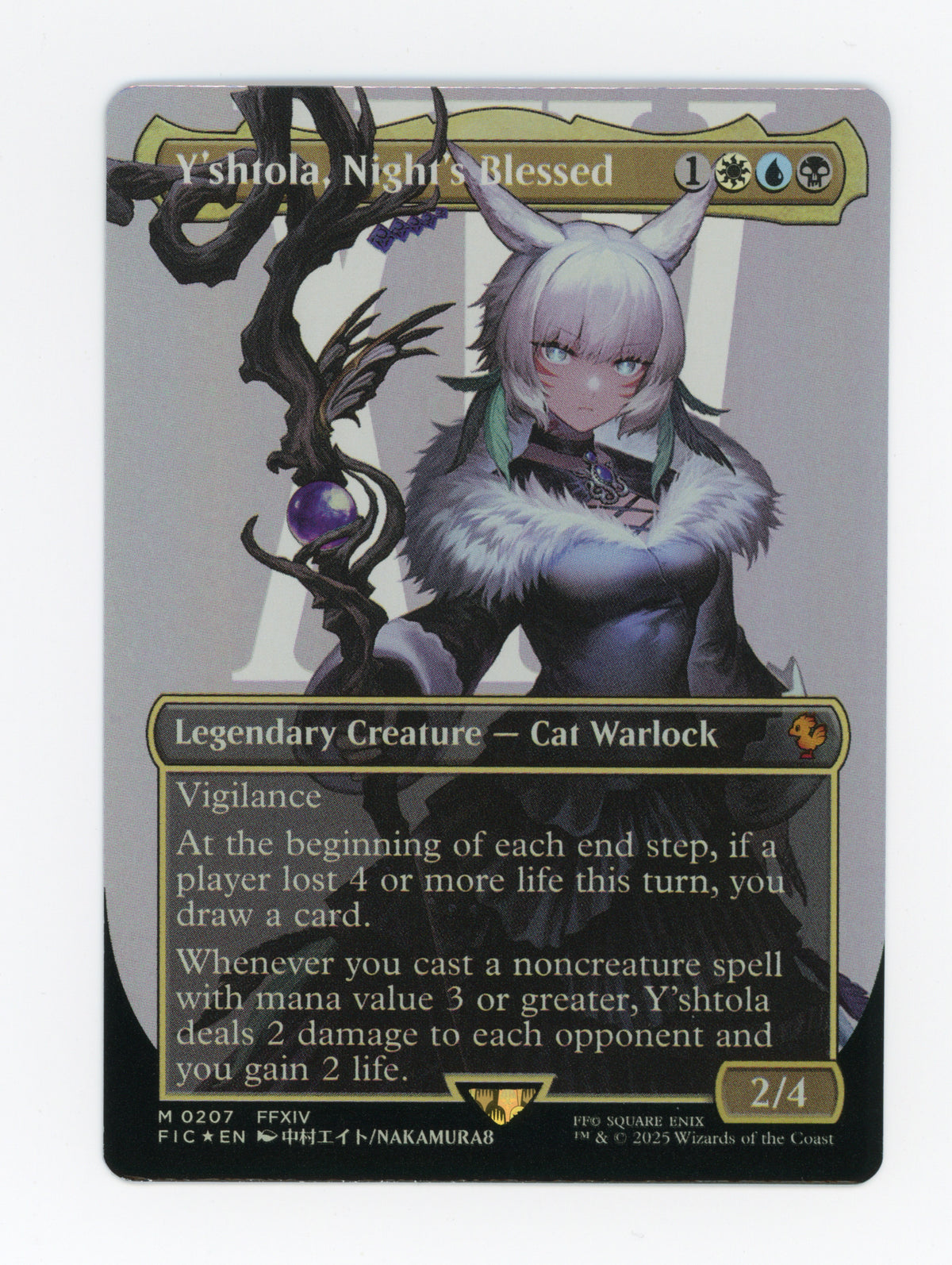 Y'shtola, Night's Blessed — Borderless|Character|Foil — ID 20428