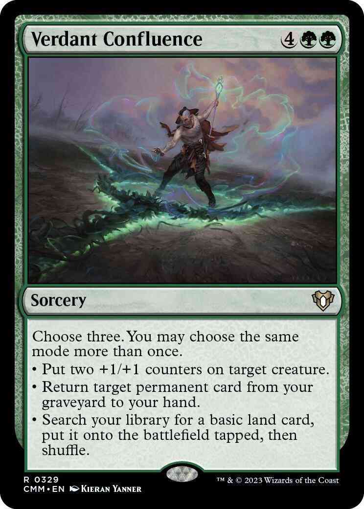 Verdant Confluence [329] [Commander Masters] [Non-Foil]