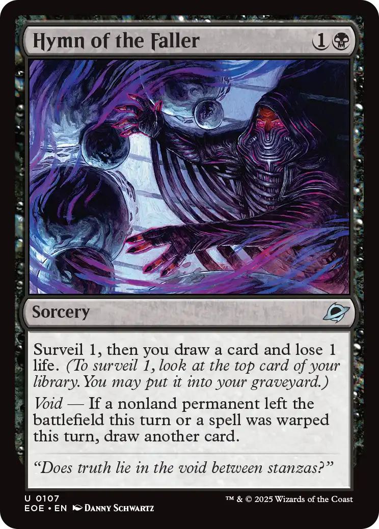 Hymn of the Faller [107] [Edge of Eternities] [Non-Foil]
