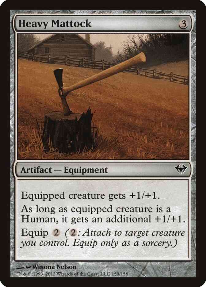 Heavy Mattock [150] [Dark Ascension] [Non-Foil]