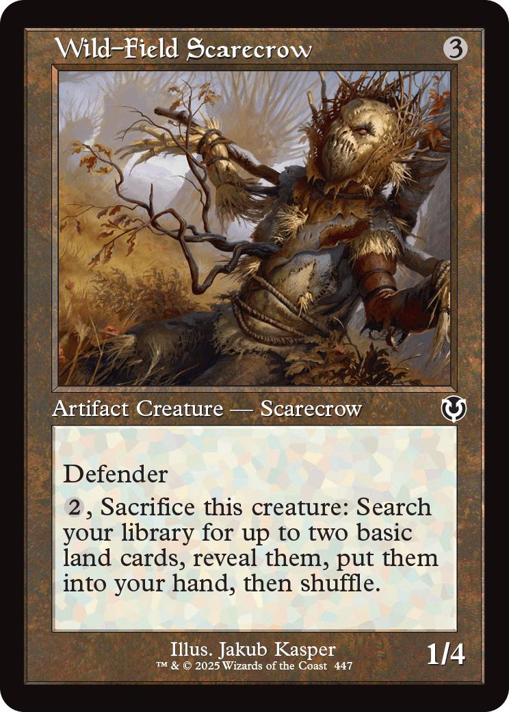 Wild-Field Scarecrow [447] [Retro Frame] [Innistrad Remastered] [Non-Foil]