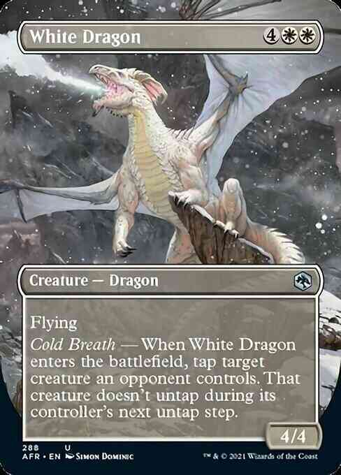 White Dragon [288] [Borderless] [Adventures in the Forgotten Realms] [Non-Foil]