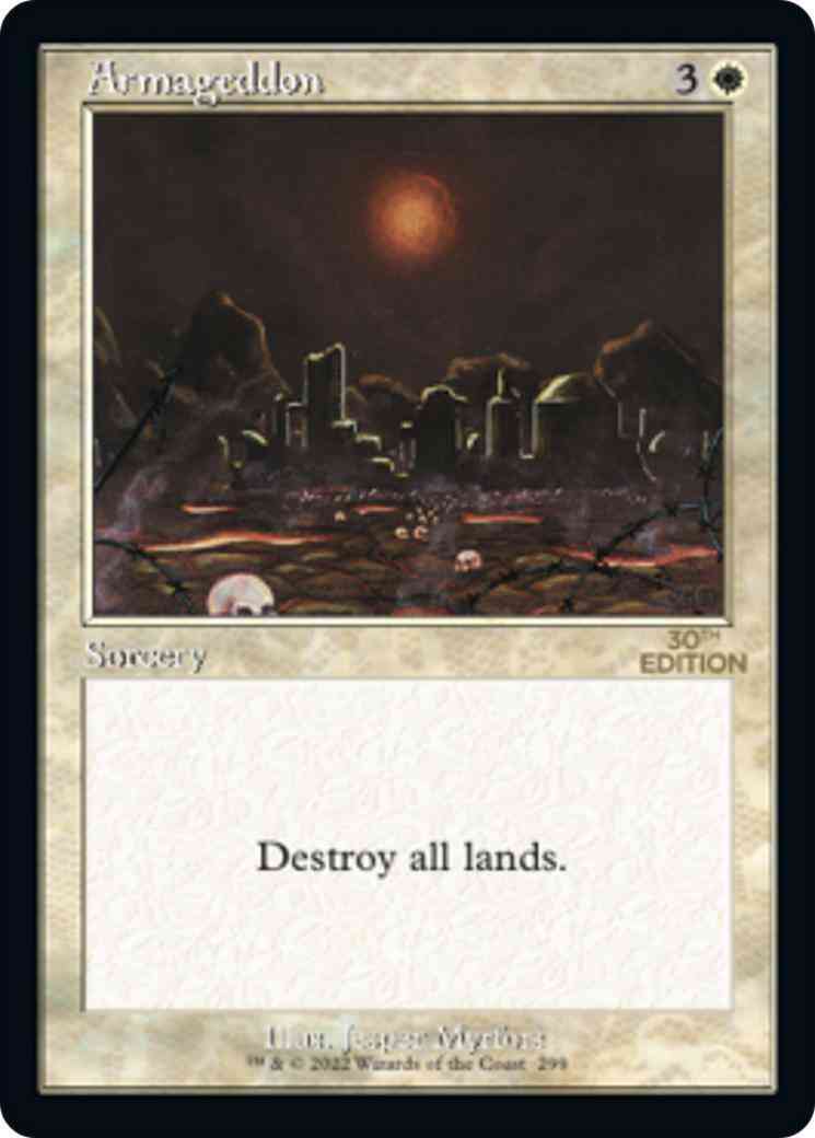 Armageddon [299] [Retro Frame] [30th Anniversary Edition] [Non-Foil]