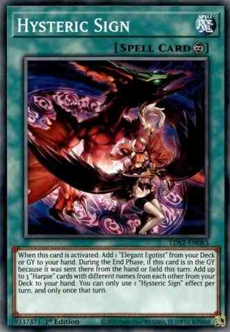 Hysteric Sign - LDS2-EN083 - Common - 1st Edition