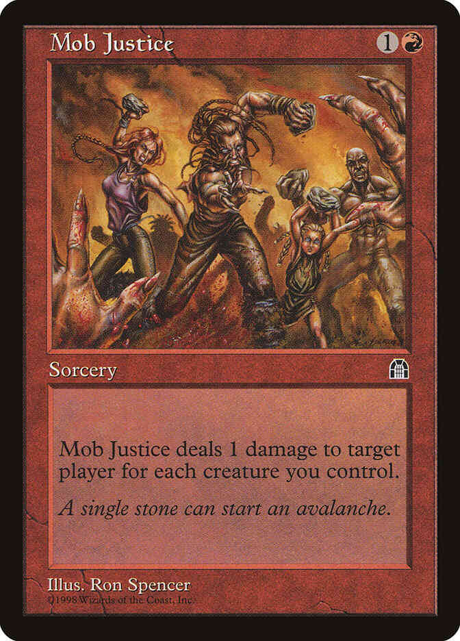 Mob Justice [90] [Stronghold] [Non-Foil]