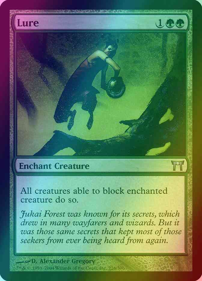 Lure [226] [Champions of Kamigawa] [Foil]