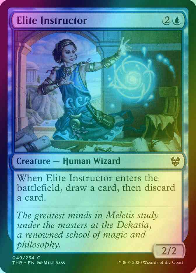 Elite Instructor [49] [Theros Beyond Death] [Foil]