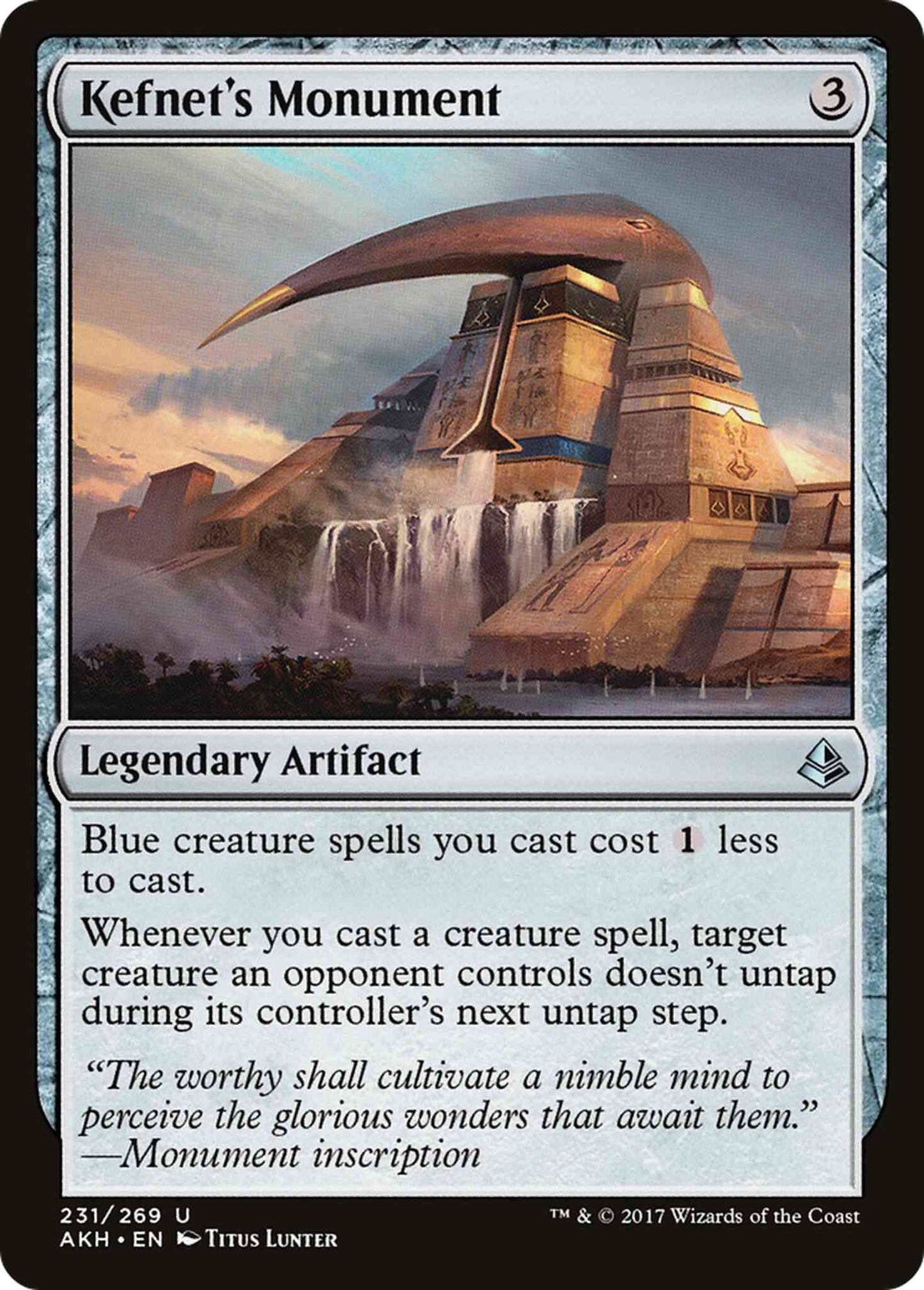 Kefnet's Monument [231] [Amonkhet] [Non-Foil]