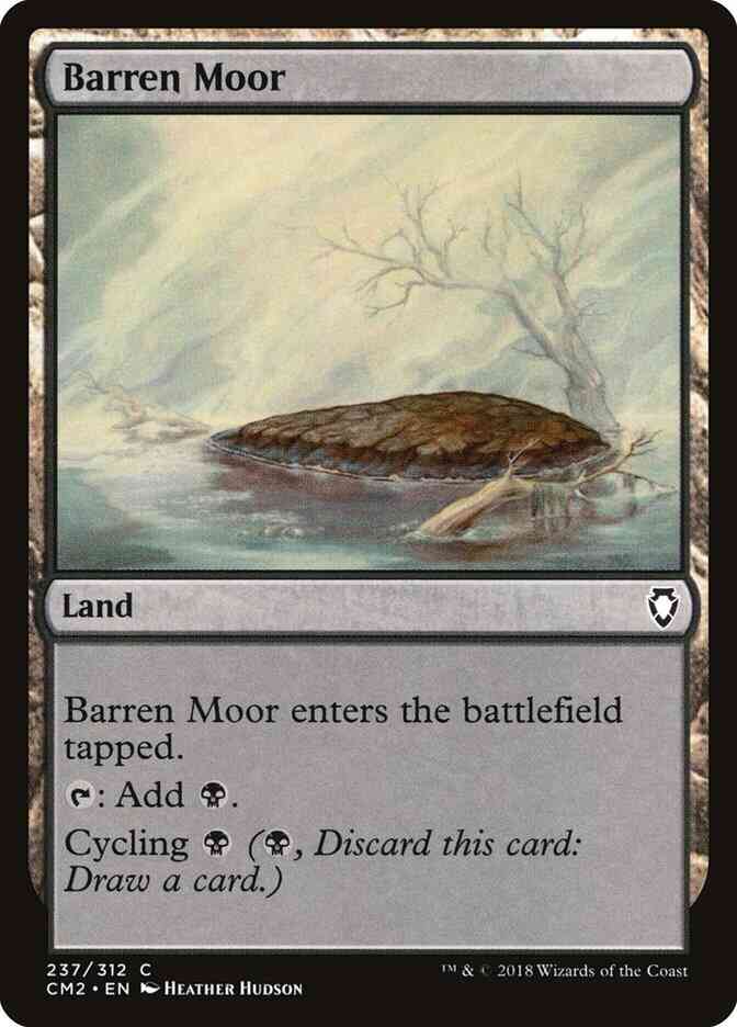 Barren Moor [237] [Commander Anthology Volume II] [Non-Foil]