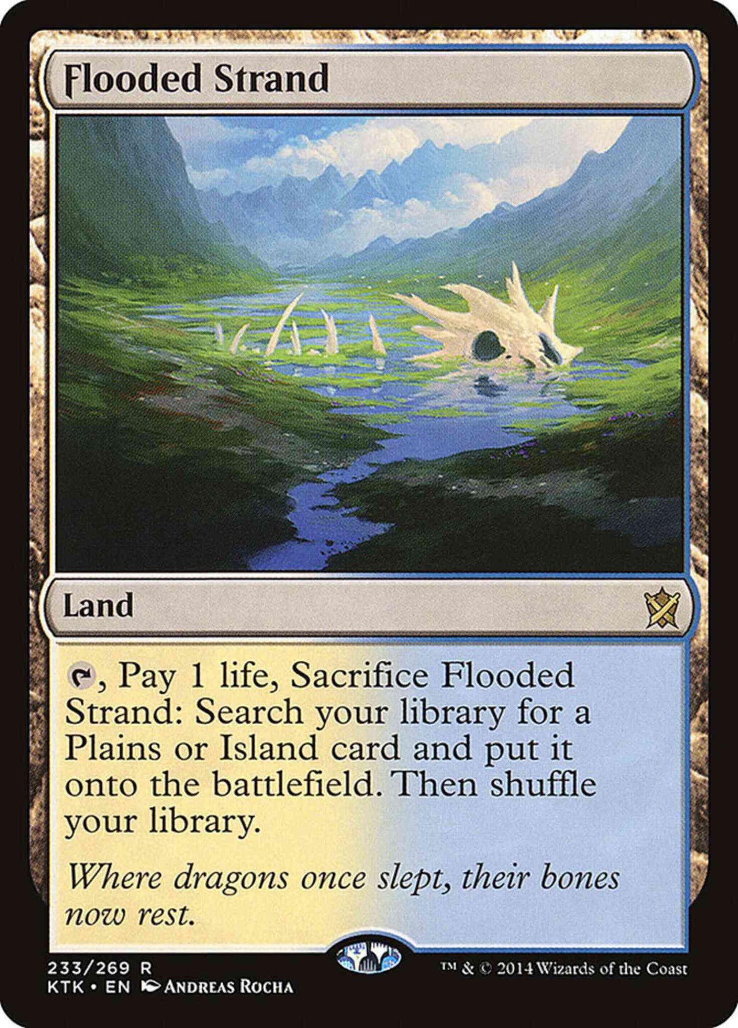 Flooded Strand [233] [Khans Of Tarkir] [Non-Foil]
