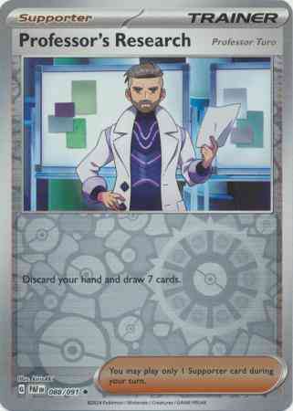 Professor's Research - Professor Turo - 088/091 - Rare [sv045-088] [Reverse Holo]