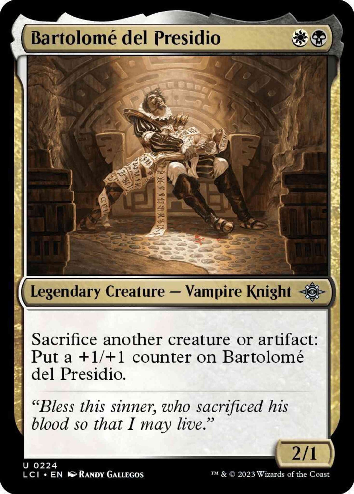 Bartolomé del Presidio [224] [The Lost Caverns of Ixalan] [Non-Foil]