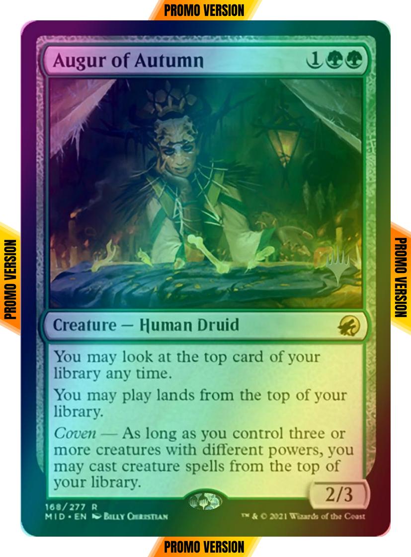 Augur of Autumn [Promo Pack] [168p] [Innistrad: Midnight Hunt Promos] [Foil]