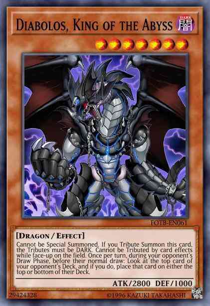 Diabolos, King of the Abyss - SR06-EN004 - Common - 1st Edition