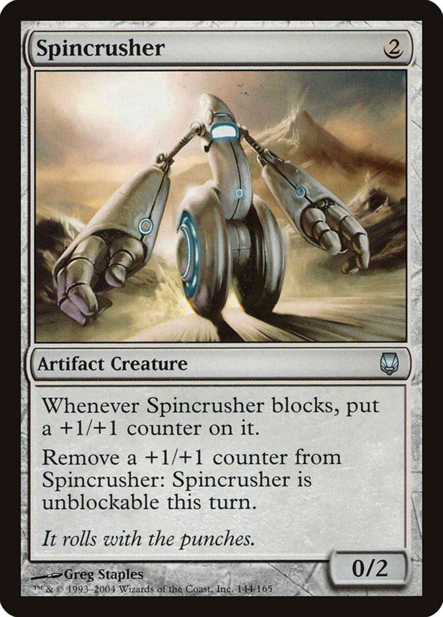 Spincrusher [144] [Darksteel] [Non-Foil]