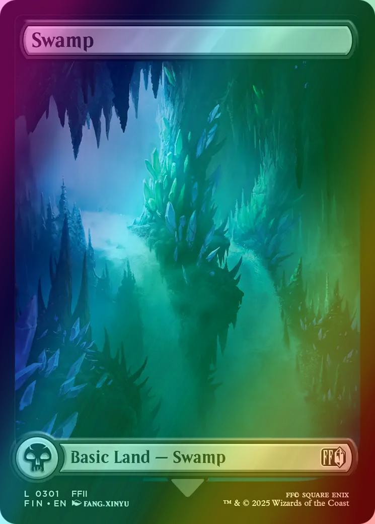 Swamp [301] [Full Art] [FINAL FANTASY] [Foil]