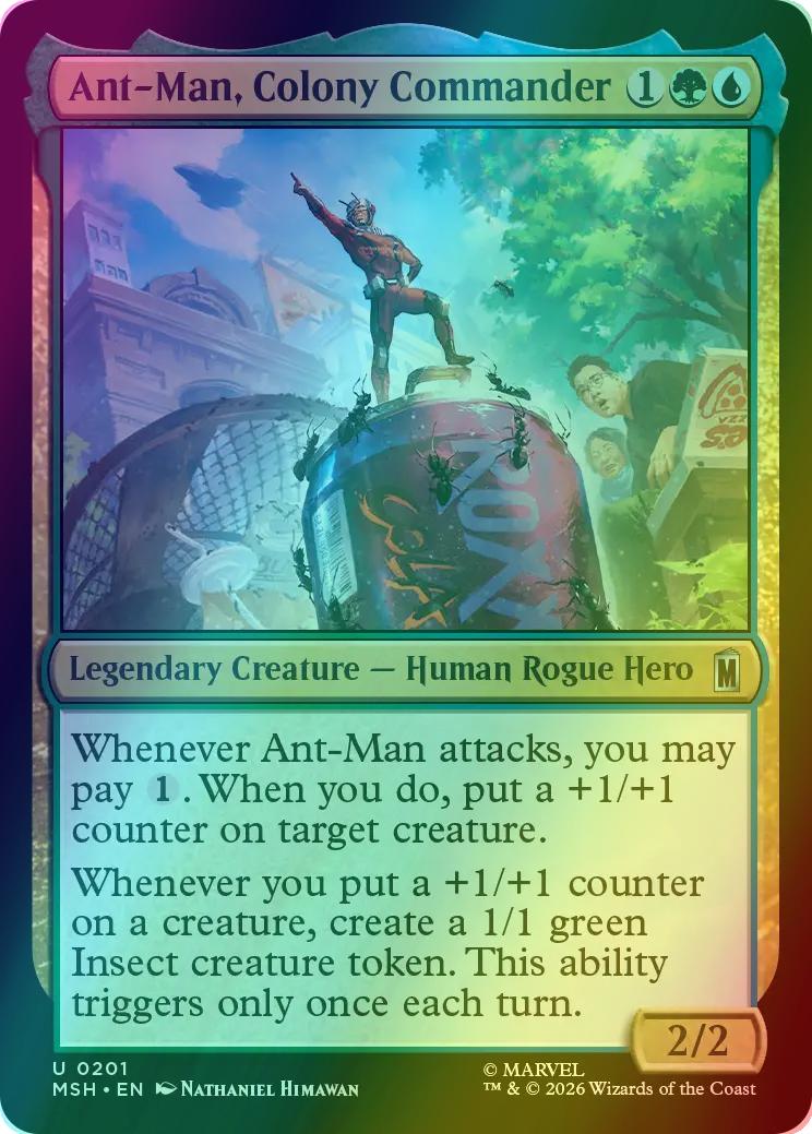 Ant-Man, Colony Commander [201] [Marvel Super Heroes] [Foil]