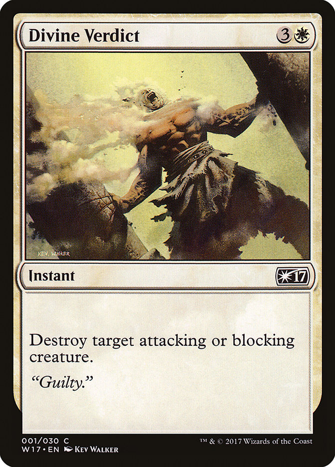 Divine Verdict [Welcome Deck 2017] [Non-Foil]