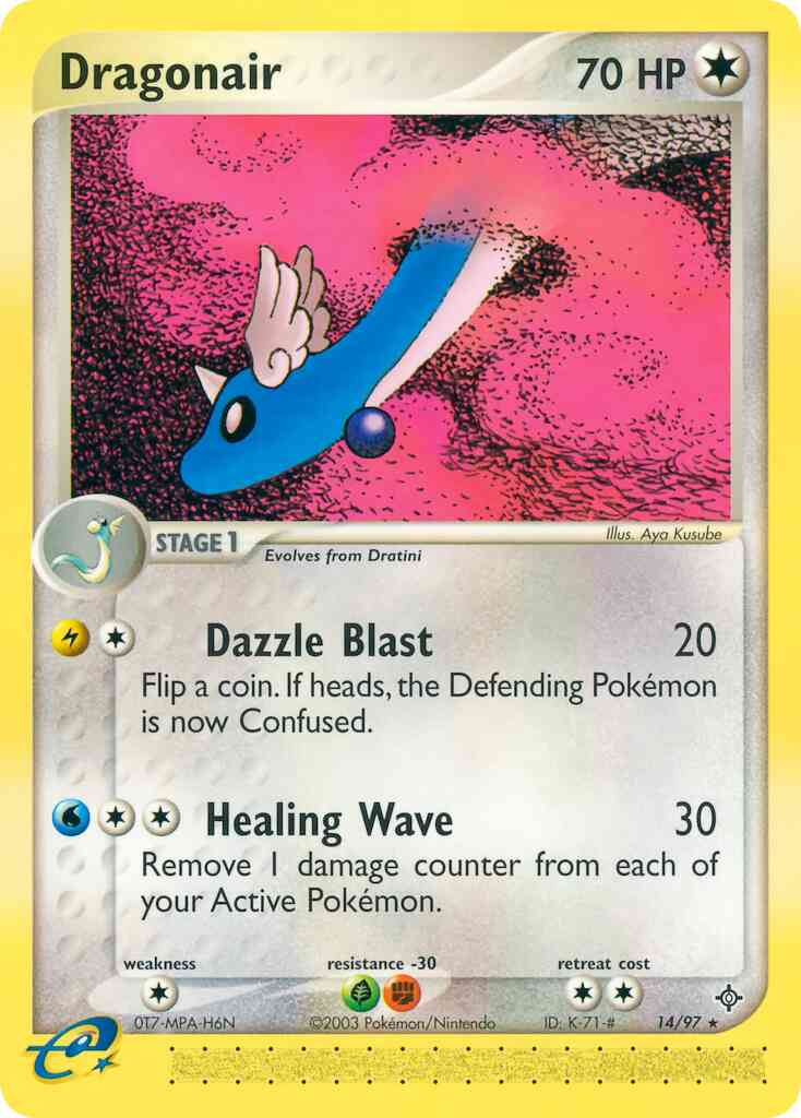 Dragonair - 14/97 - Rare [ex3-14] [Non-Holo]