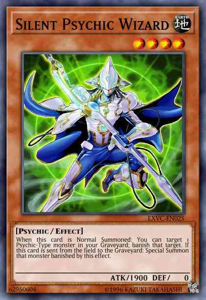 Silent Psychic Wizard - BP03-EN084 - Shatterfoil Rare - 1st Edition