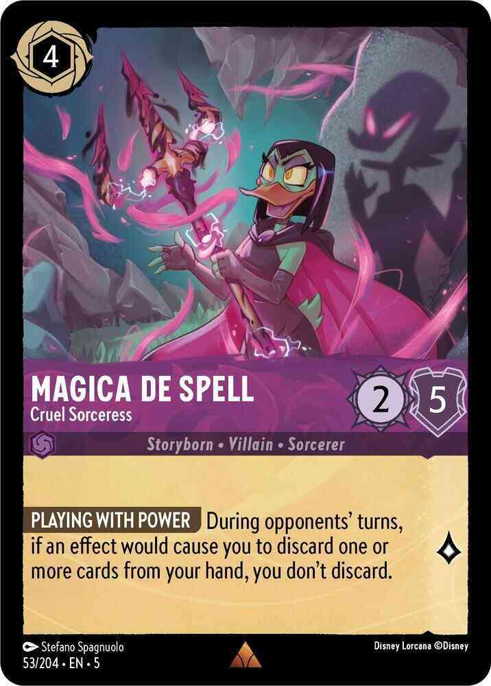 Magica De Spell - Cruel Sorceress - 53/204 [Shimmering Skies] [Non-Foil]
