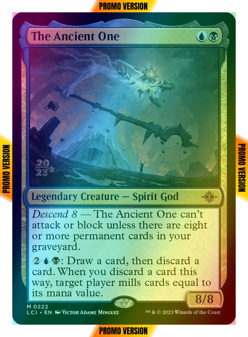 The Ancient One [222s] [Prerelease] [The Lost Caverns of Ixalan: Promos] [Foil]