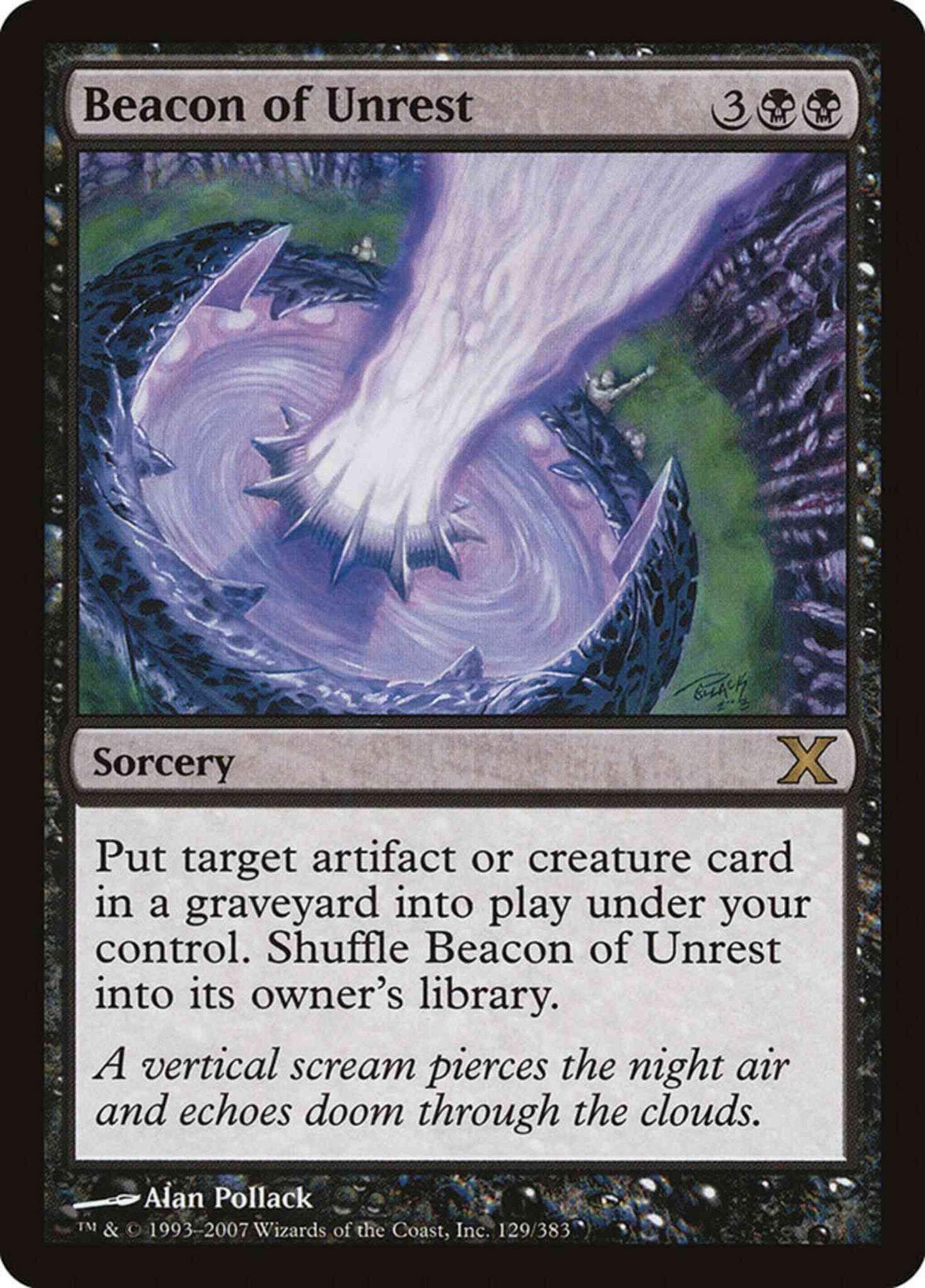 Beacon of Unrest [129] [Tenth Edition] [Non-Foil]
