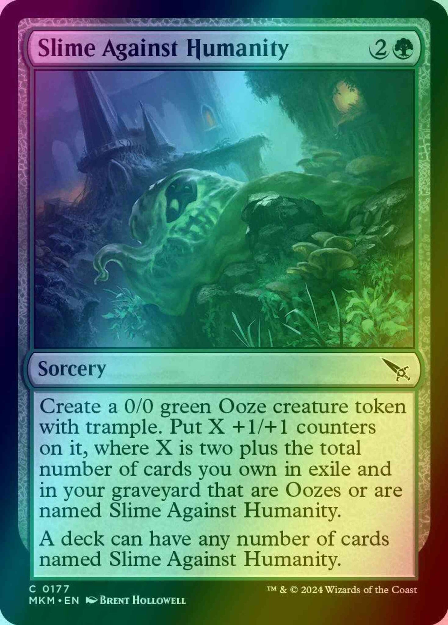 Slime Against Humanity [177] [Murders at Karlov Manor] [Foil]