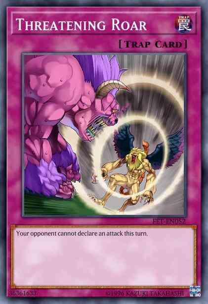 Threatening Roar - DEM1-EN018 - Common - Unlimited