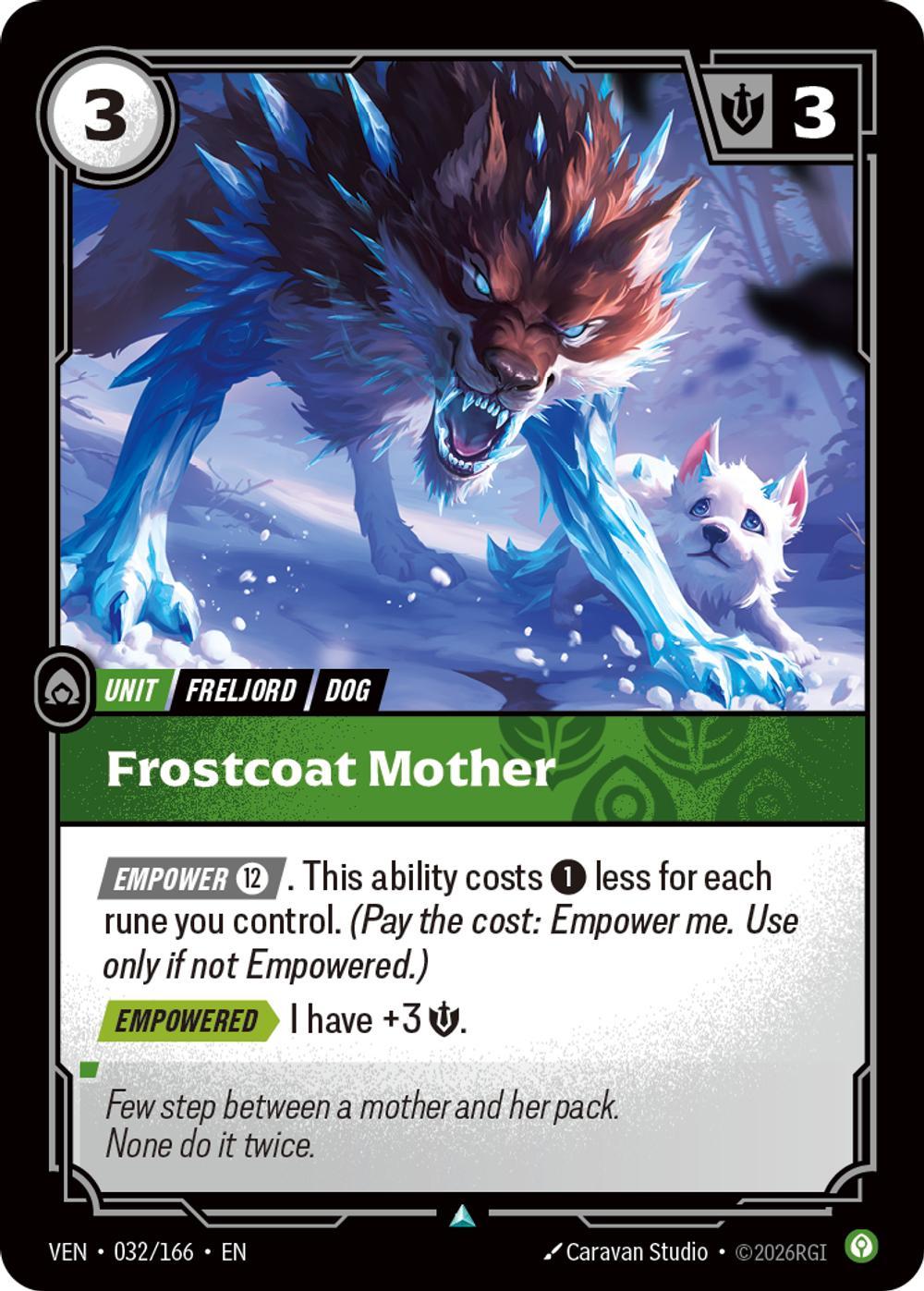 Frostcoat Mother - 032/166 [Vendetta] [Non-Foil]