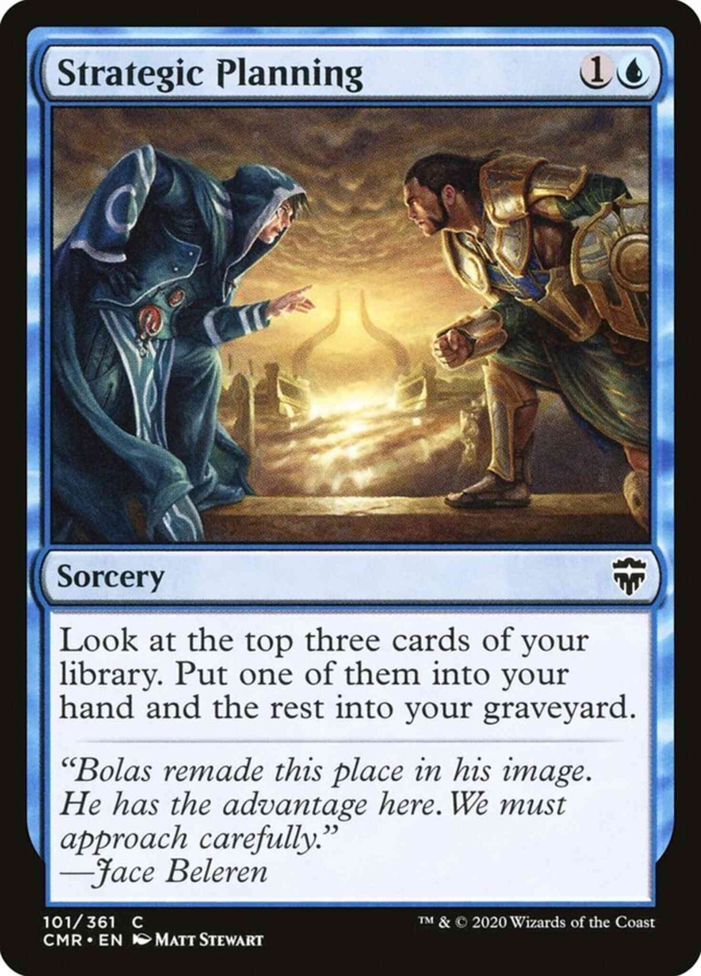 Strategic Planning [101] [Commander Legends] [Non-Foil]