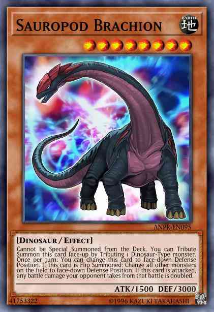 Sauropod Brachion - SR04-EN008 - Common - 1st Edition