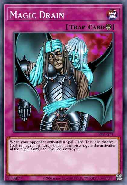 Magic Drain (Blue) - DL13-EN020 - Rare - Unlimited