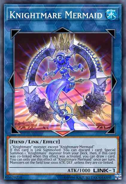 Knightmare Mermaid - FLOD-EN043 - Rare - 1st Edition