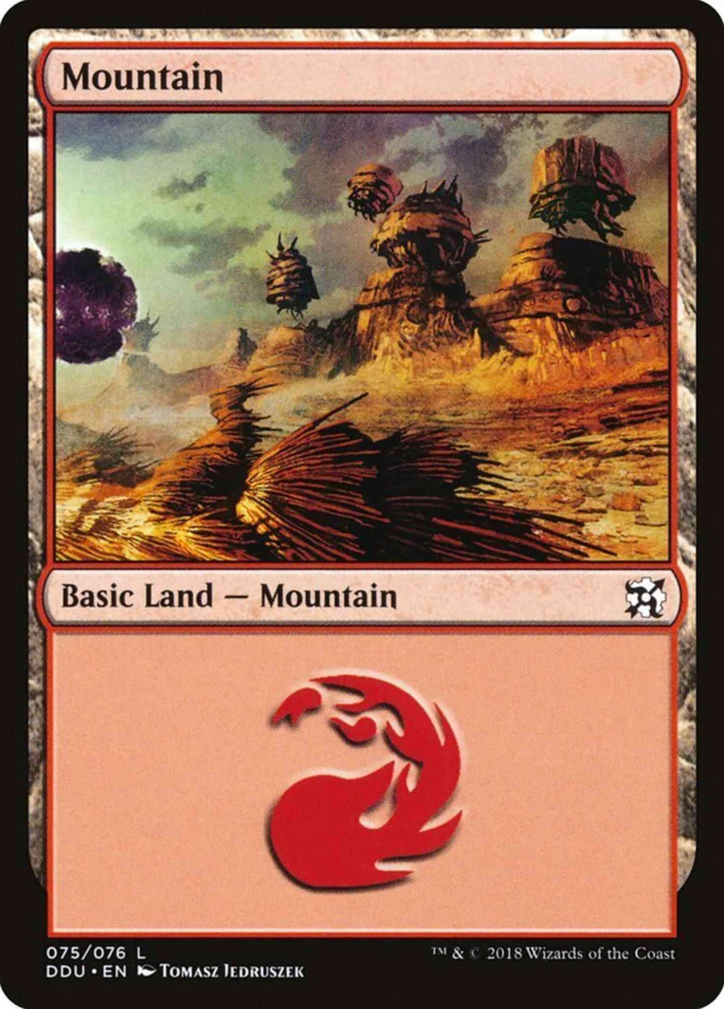 Mountain [75] [Duel Decks Elves vs Inventors] [Non-Foil]