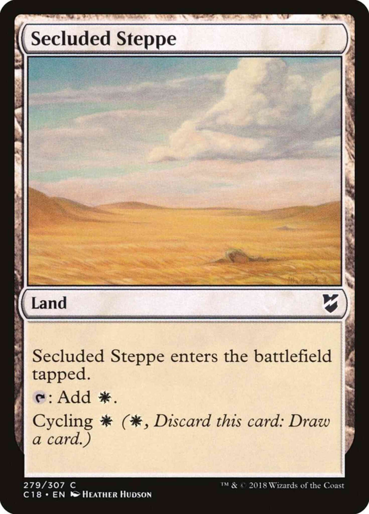Secluded Steppe [279] [Commander 2018] [Non-Foil]