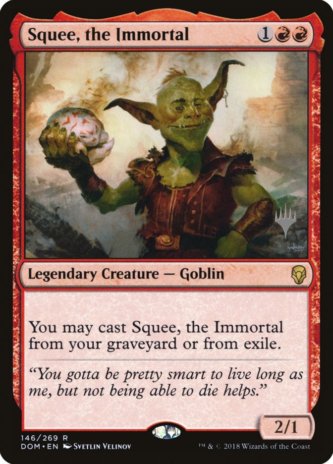 Squee, the Immortal [146p] [Promo Pack] [Dominaria Promos] [Foil]