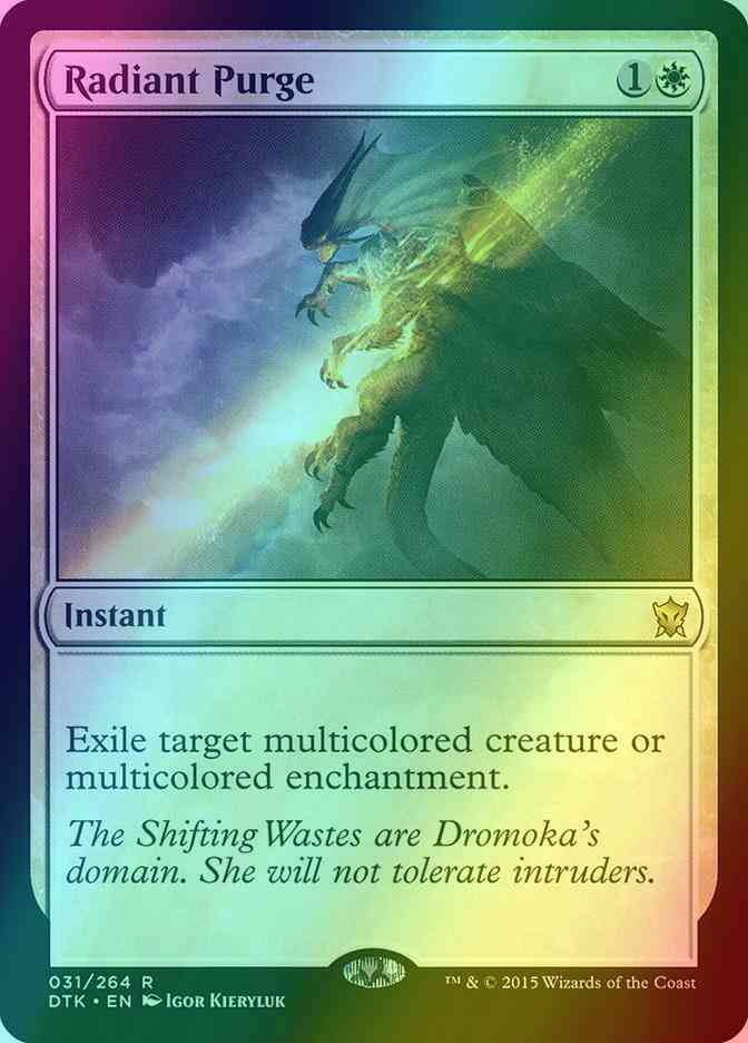 Radiant Purge [31] [Dragons Of Tarkir] [Foil]