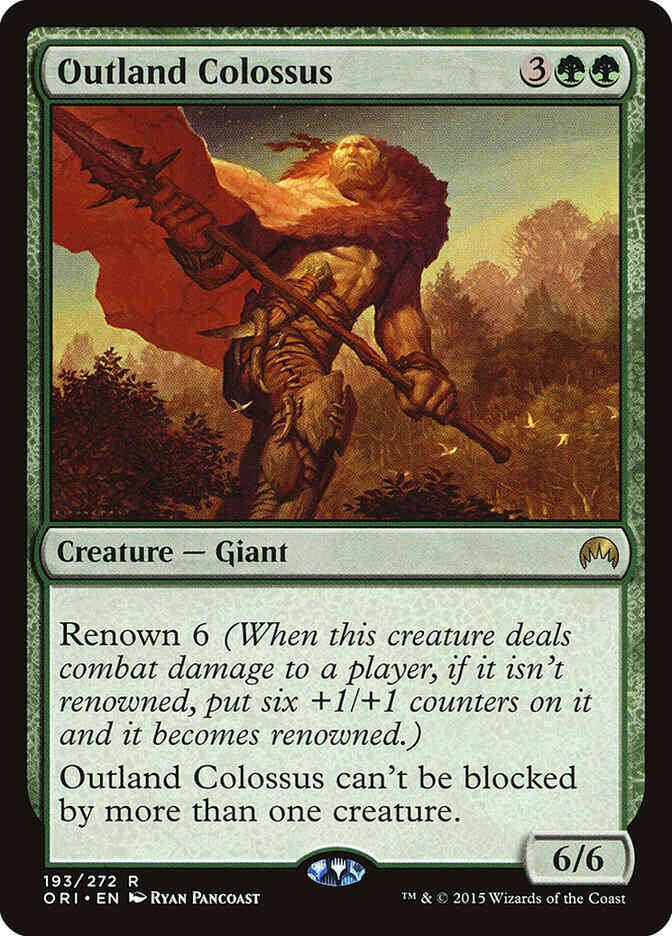 Outland Colossus [193] [Magic Origins] [Non-Foil]
