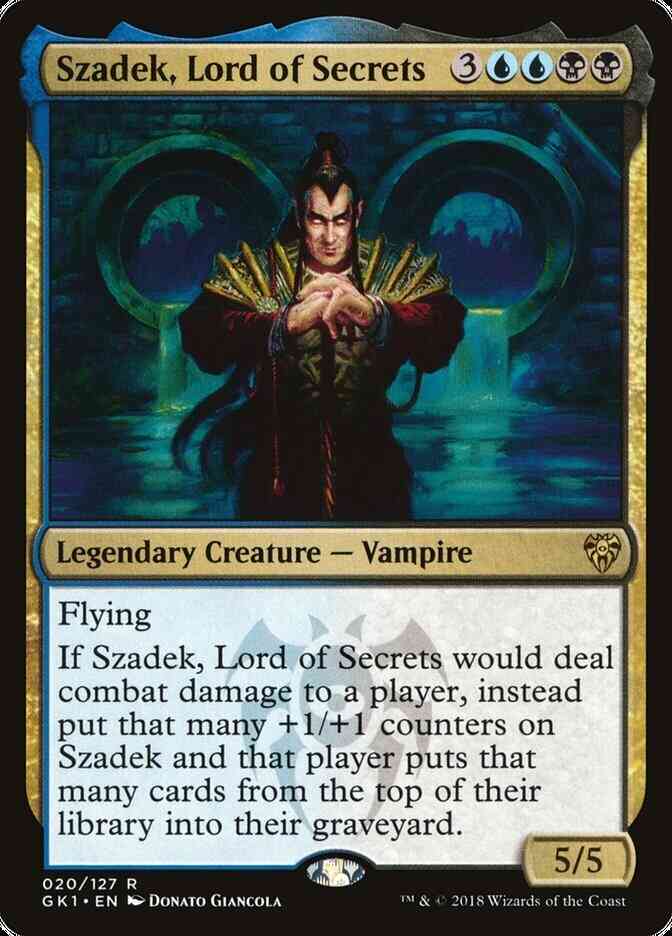 Szadek, Lord of Secrets [20] [GRN Guild Kit] [Non-Foil]