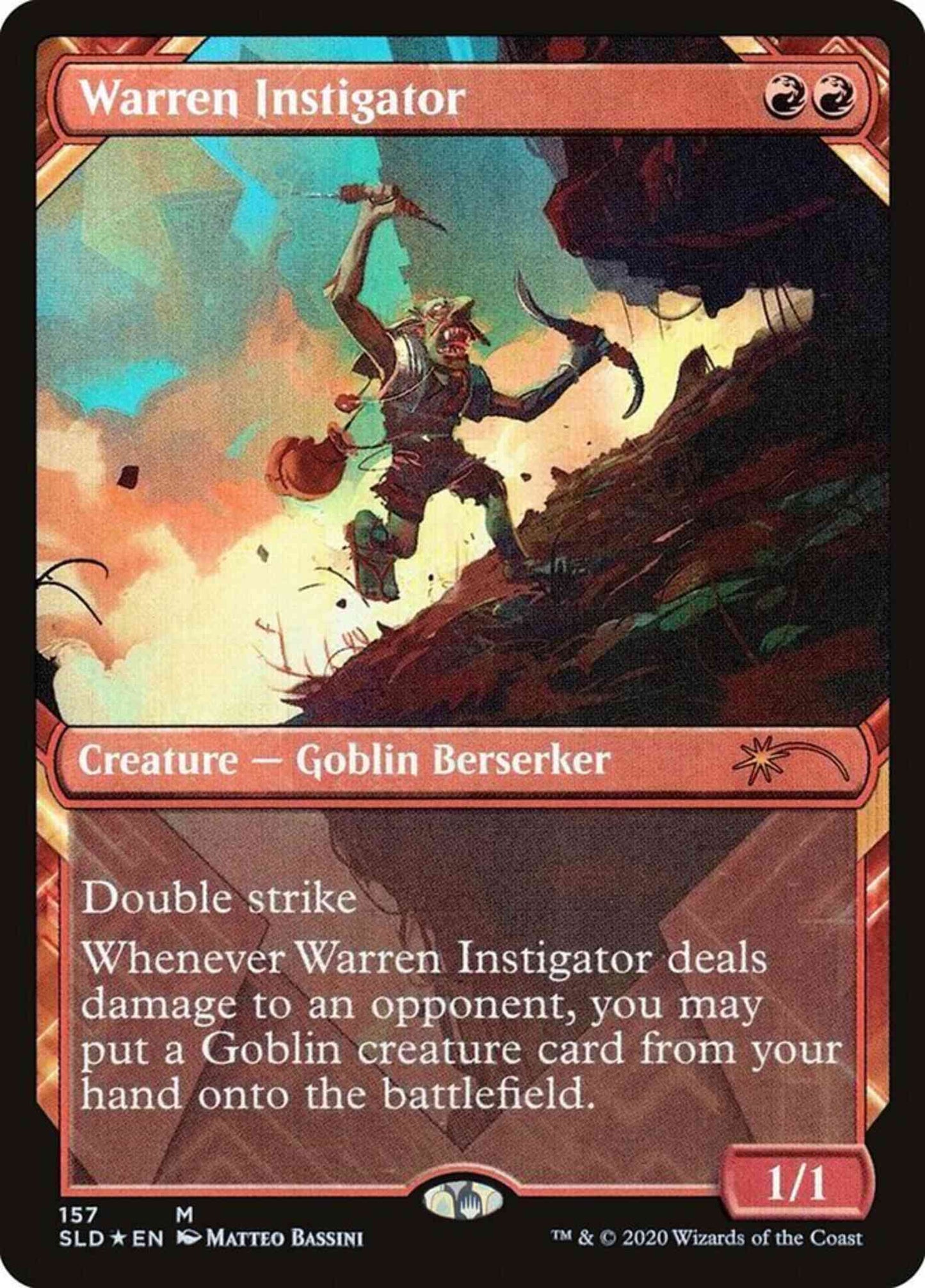 Warren Instigator [0157] [Showcase: Zendikar] [Secret Lair Drop] [Non-Foil]