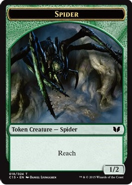 Dragon Token (09) // Spider Token (18) [Commander 2015 Tokens] [Non-Foil]