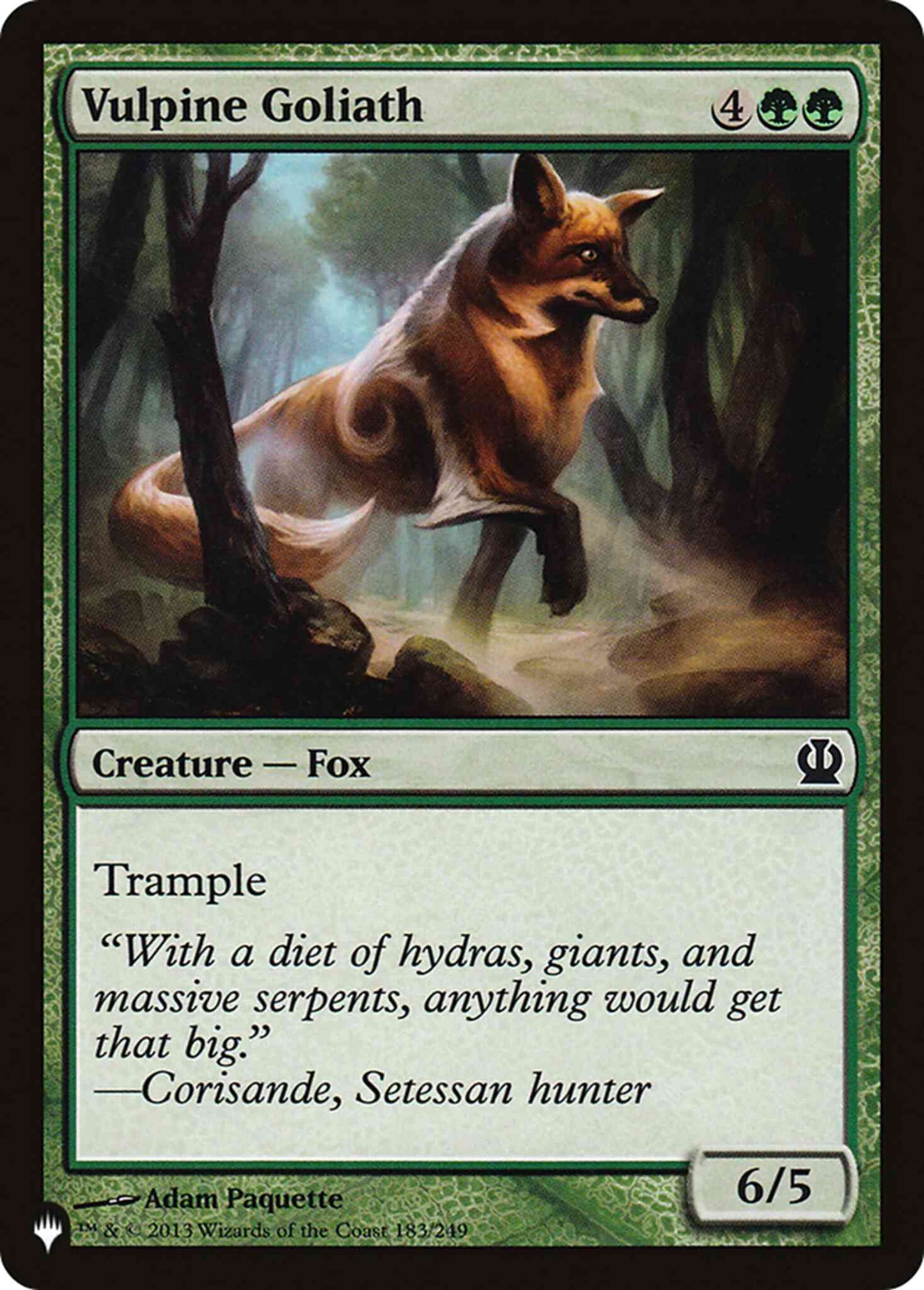 Vulpine Goliath [THS-183] [The List] [Non-Foil]