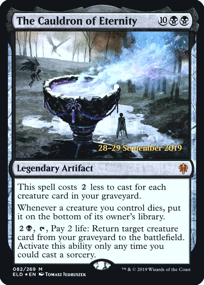 The Cauldron of Eternity [82s] [Throne of Eldraine Promos] [Foil]
