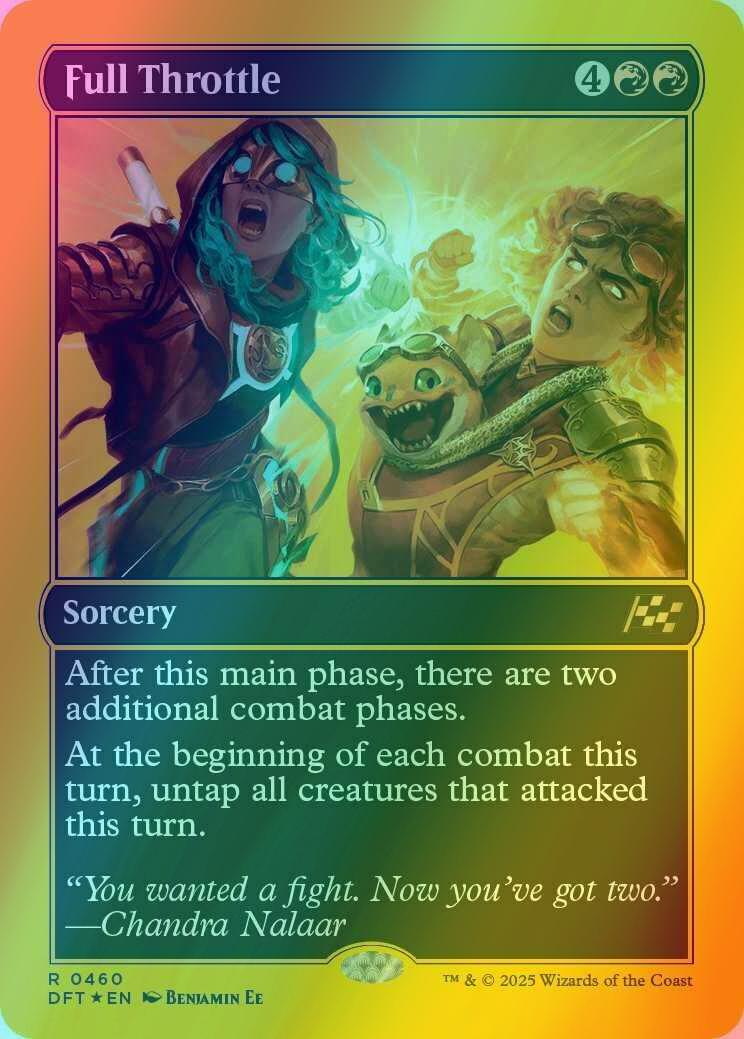 Full Throttle [460] [Aetherdrift] [First-place Foil]