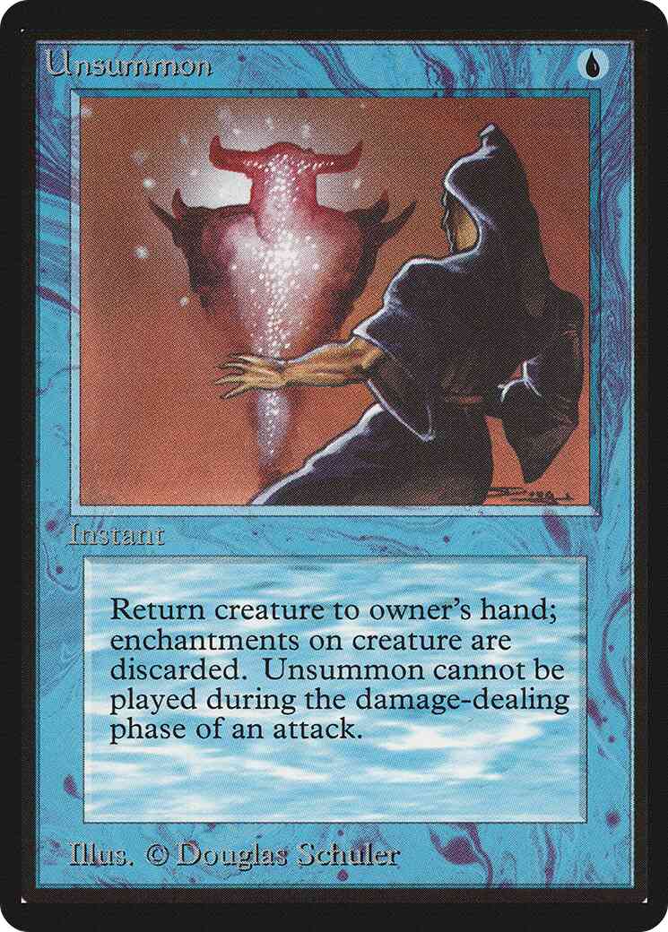Unsummon [87] [Limited Edition Beta] [Non-Foil]